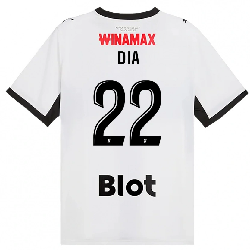 Danxen Donna Maglia Boulaye Dia #22 Nero Bianco Rosso Kit Gara Away 2026/27 Maglietta