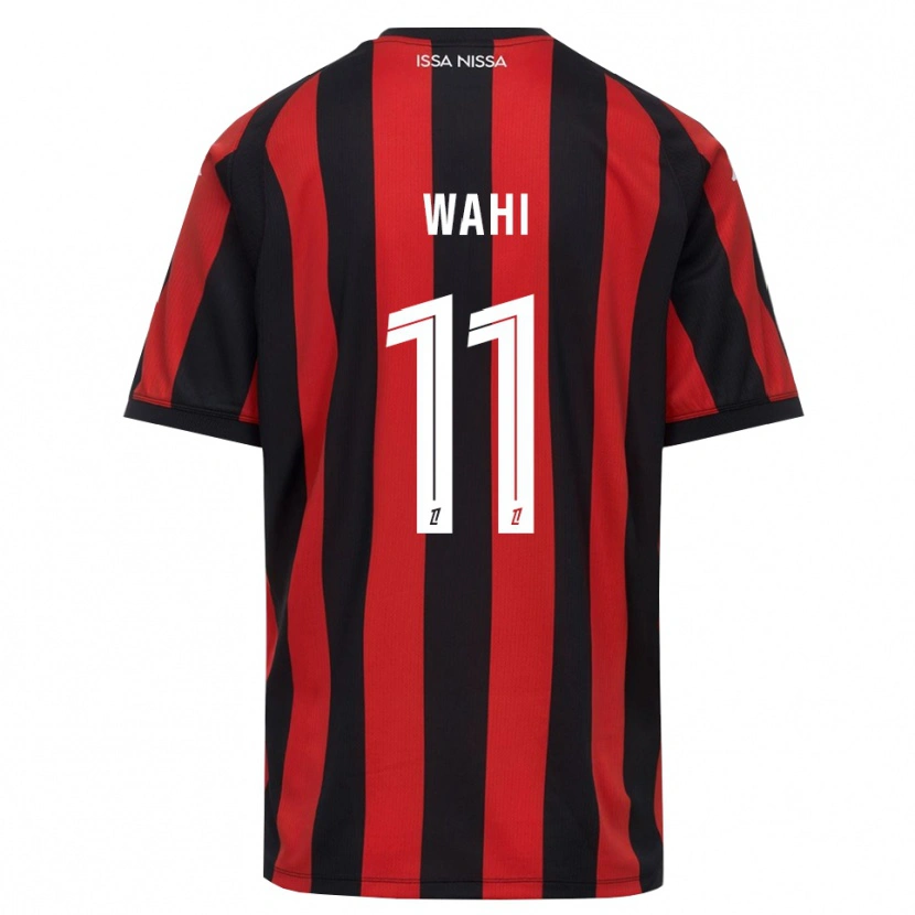 Danxen Donna Maglia Elye Wahi #11 Rosso Nero Bianco Kit Gara Home 2026/27 Maglietta