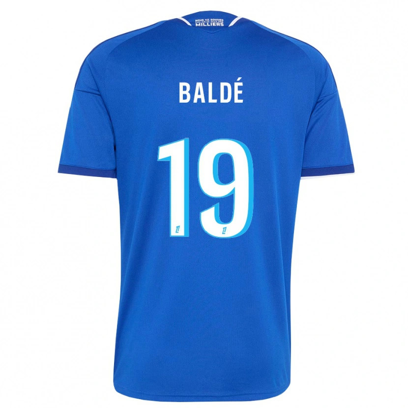 Danxen Donna Maglia Fábio Baldé #19 Blu Reale Bianco Kit Gara Home 2026/27 Maglietta