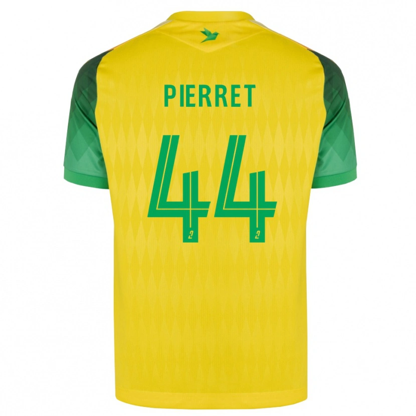 Danxen Donna Maglia Balthazar Pierret #44 Giallo Verde Rosso Kit Gara Home 2026/27 Maglietta