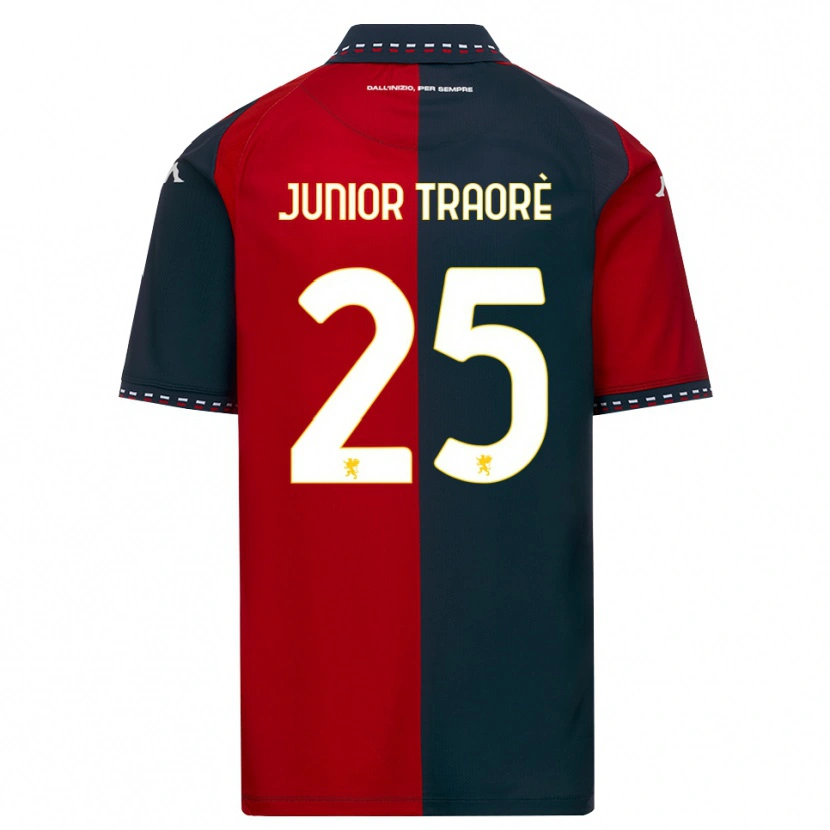 Danxen Bambino Maglia Hamed Traoré #25 Rosso Nero Bianco Kit Gara Home 2026/27 Maglietta