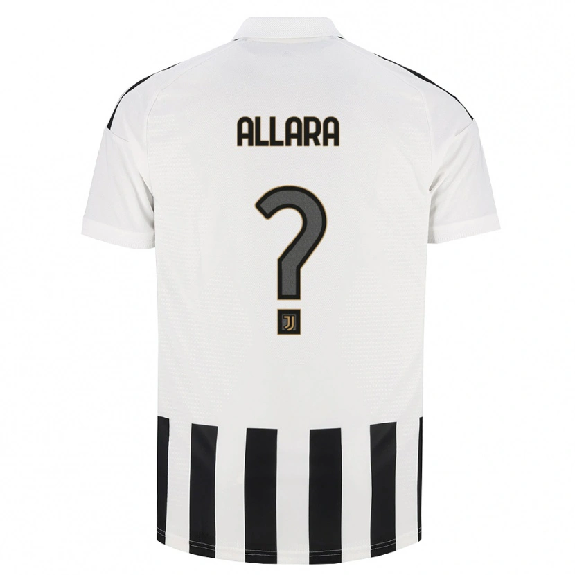 Danxen Bambino Maglia Lorenzo Allara #0 Nero Bianco Marrone Kit Gara Home 2026/27 Maglietta
