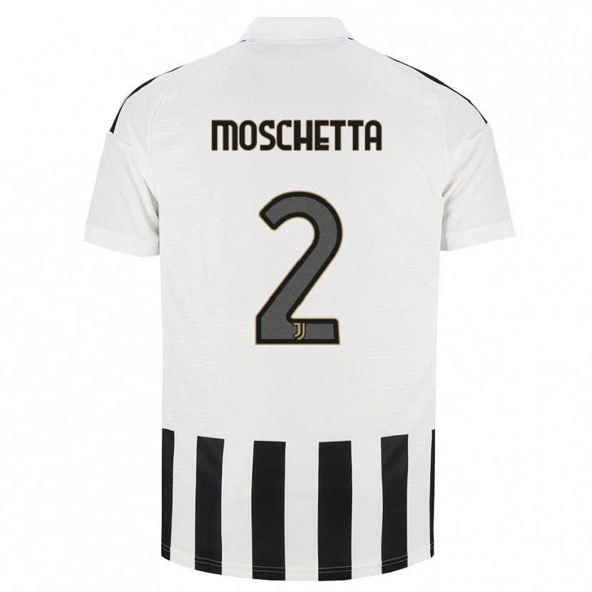 Danxen Bambino Maglia Lorenzo Moschetta #2 Nero Bianco Marrone Kit Gara Home 2026/27 Maglietta