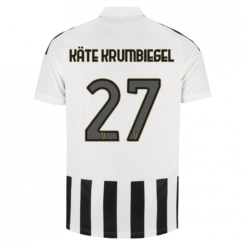 Danxen Bambino Maglia Paulina Käte Krumbiegel #27 Nero Bianco Marrone Kit Gara Home 2026/27 Maglietta