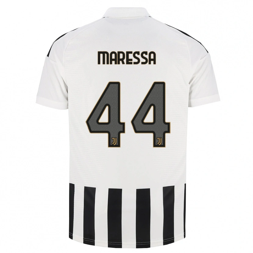 Danxen Bambino Maglia Tommaso Maressa #44 Nero Bianco Marrone Kit Gara Home 2026/27 Maglietta
