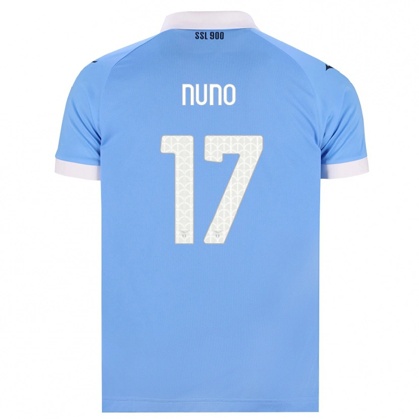 Danxen Bambino Maglia Nuno Tavares #17 Azzurro Nero Bianco Kit Gara Home 2026/27 Maglietta