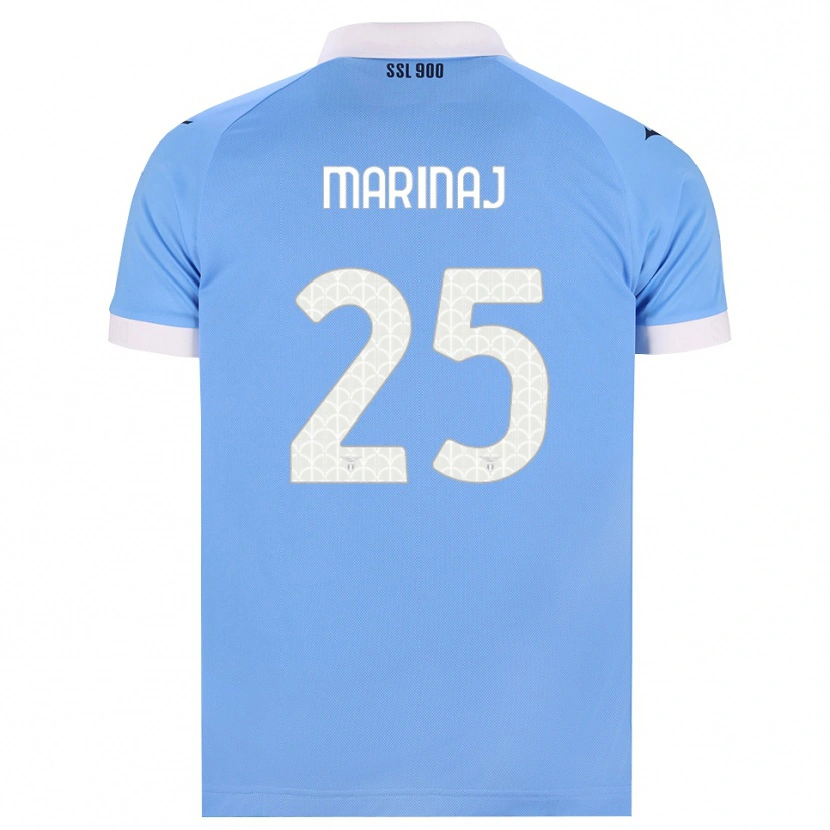 Danxen Bambino Maglia Kledi Marinaj #25 Azzurro Nero Bianco Kit Gara Home 2026/27 Maglietta
