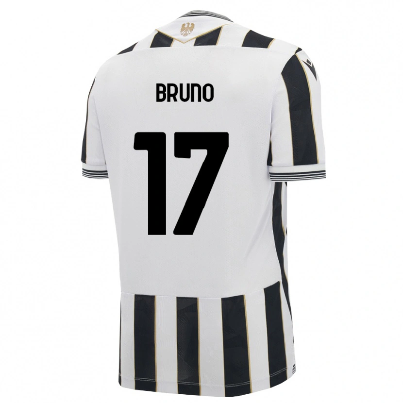 Danxen Bambino Maglia Elias Bruno #17 Nero Bianco Rosa Kit Gara Home 2026/27 Maglietta