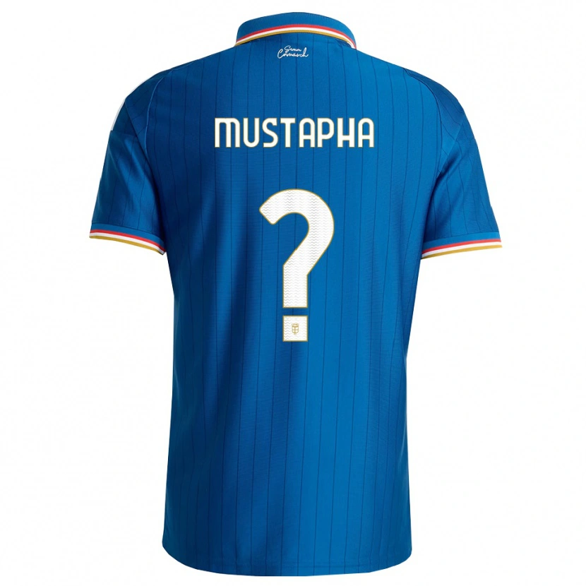 Danxen Bambino Maglia Marlon Mustapha #0 Blu Bianco Rosso Kit Gara Home 2026/27 Maglietta