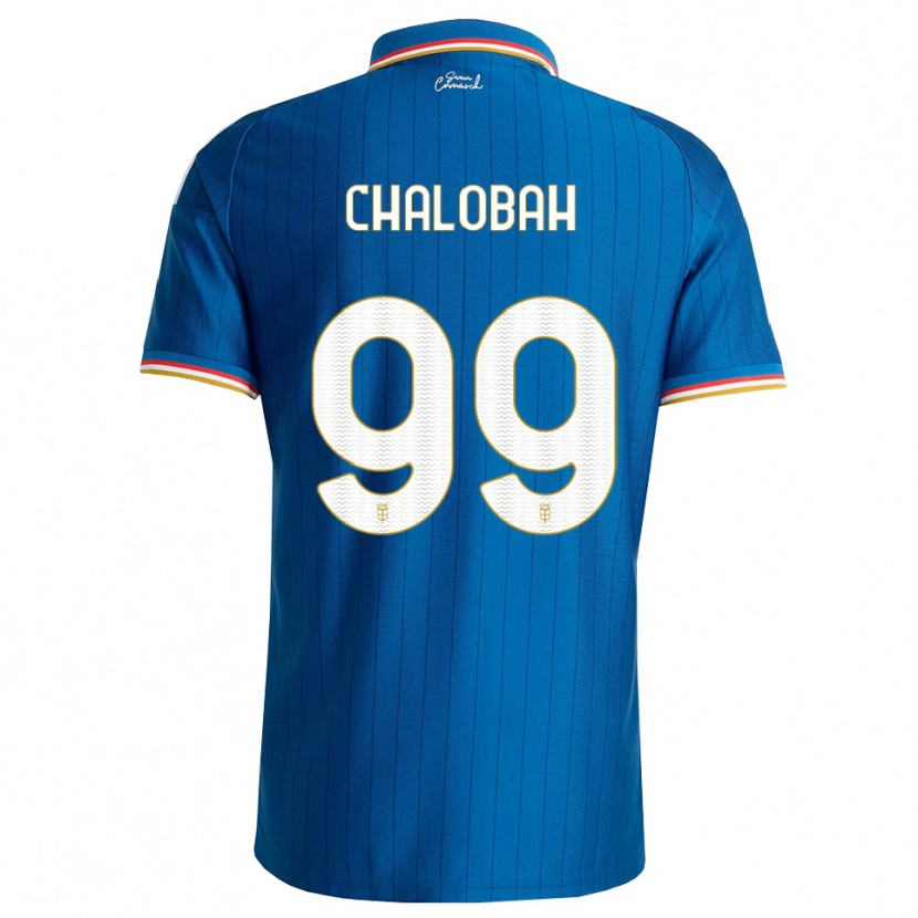 Danxen Bambino Maglia Trevoh Chalobah #99 Blu Bianco Rosso Kit Gara Home 2026/27 Maglietta