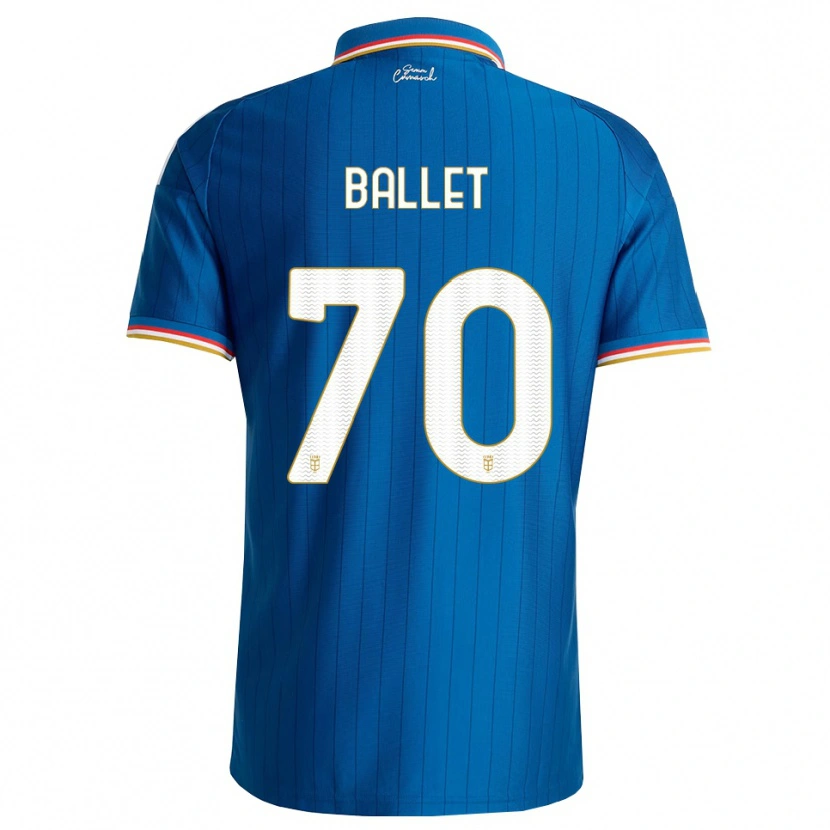Danxen Bambino Maglia Samuel Ballet #70 Blu Bianco Rosso Kit Gara Home 2026/27 Maglietta