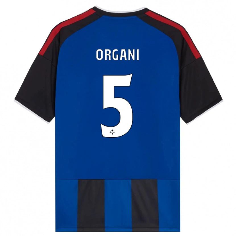 Danxen Bambino Maglia Gianluca Organi #5 Nero Rosso Bianco Blu Kit Gara Home 2026/27 Maglietta