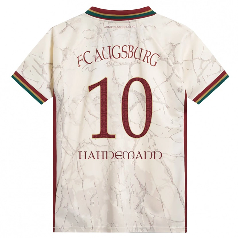 Danxen Bambino Maglia Jamy Hahnemann #10 Verde Riso Bianco Borgogna Kit Gara Home 2026/27 Maglietta