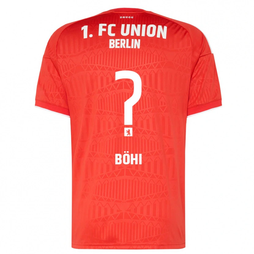 Danxen Bambino Maglia Nadine Böhi #0 Rosso Bianco Kit Gara Home 2026/27 Maglietta