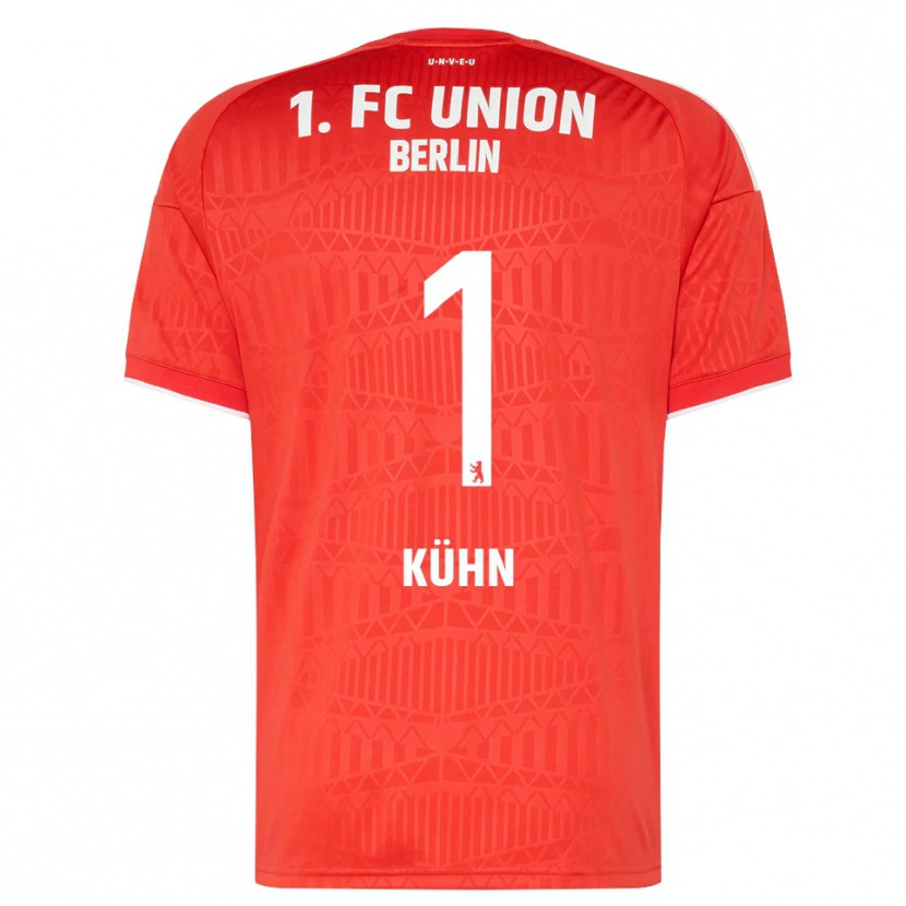 Danxen Bambino Maglia Samuel Kühn #1 Rosso Bianco Kit Gara Home 2026/27 Maglietta