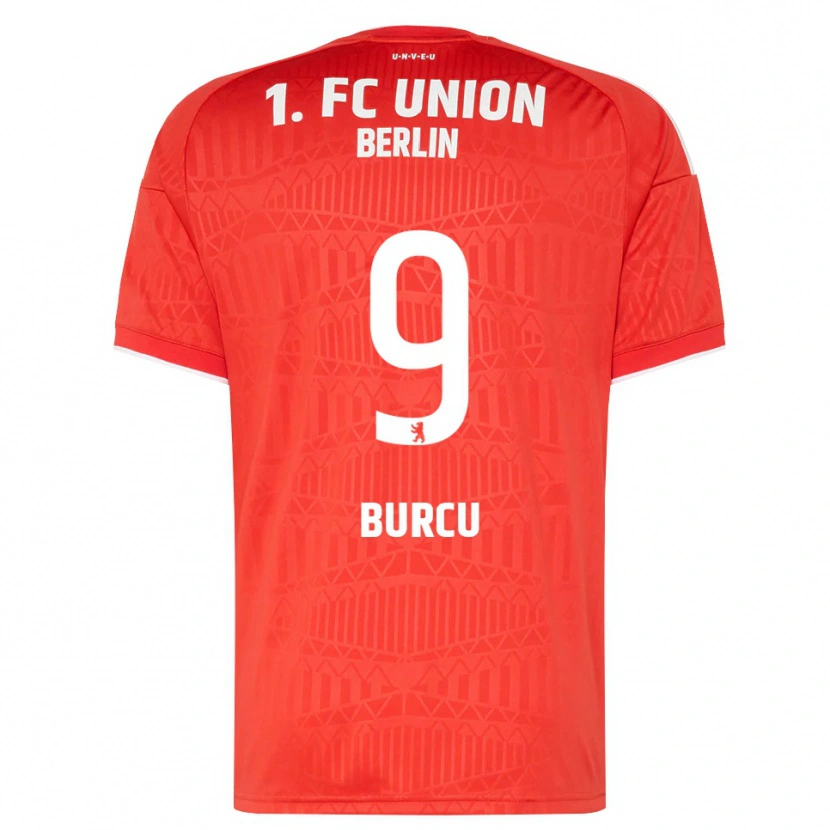 Danxen Bambino Maglia Livan Burcu #9 Rosso Bianco Kit Gara Home 2026/27 Maglietta