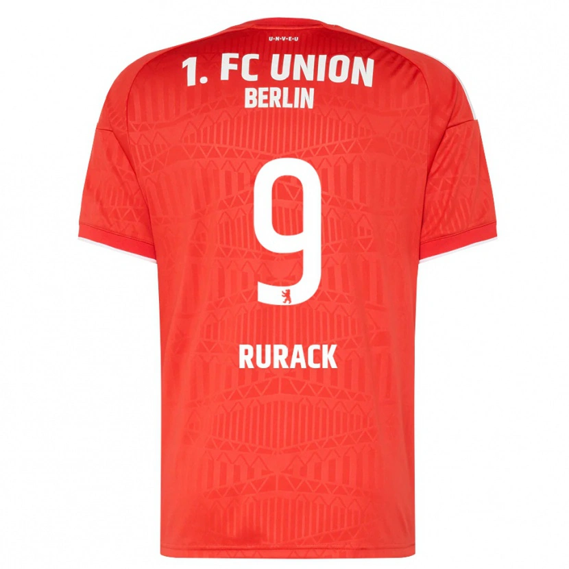 Danxen Bambino Maglia Zita Rurack #9 Rosso Bianco Kit Gara Home 2026/27 Maglietta