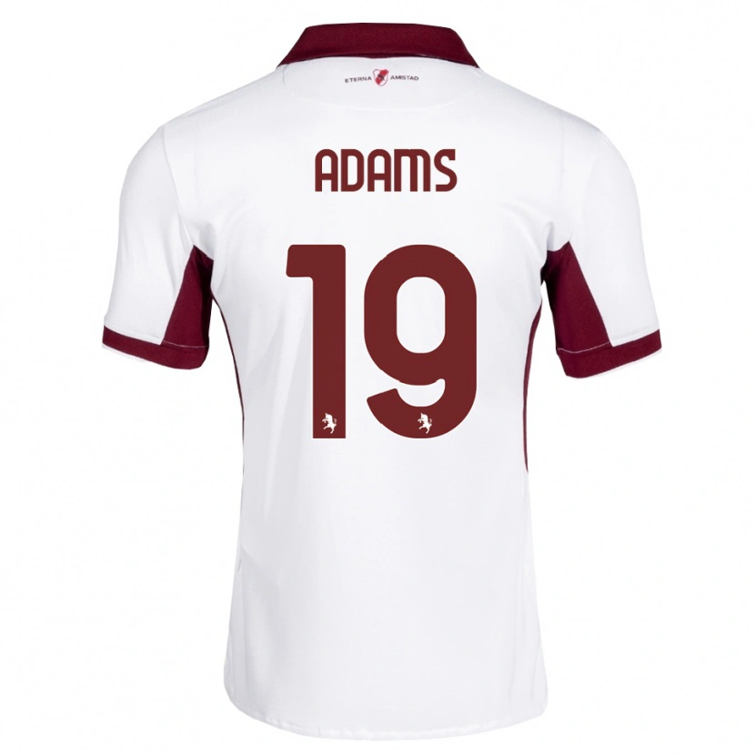 Danxen Bambino Maglia Ché Adams #19 Borgogna Bianco Rosso Kit Gara Away 2026/27 Maglietta
