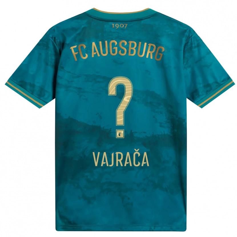 Danxen Bambino Maglia Benjamin Vajrača #0 Verde Marrone Kit Gara Away 2026/27 Maglietta