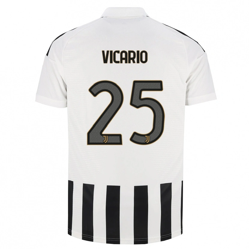 Danxen Uomo Maglia Guglielmo Vicario #25 Nero Bianco Marrone Kit Gara Home 2026/27 Maglietta