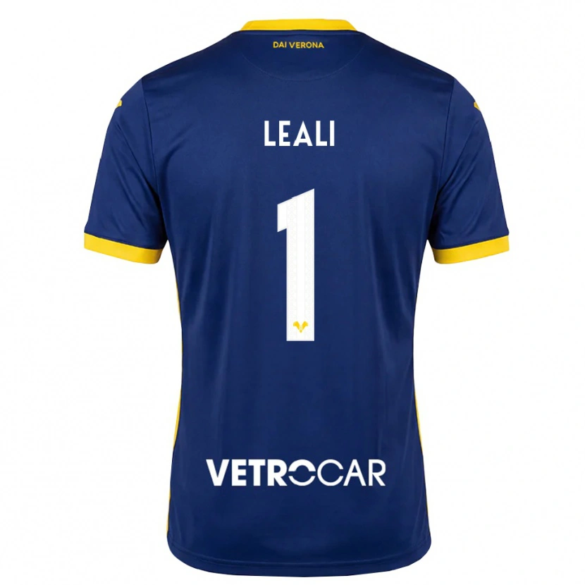 Danxen Uomo Maglia Nicola Leali #1 Blu Reale Giallo Bianco Kit Gara Home 2026/27 Maglietta