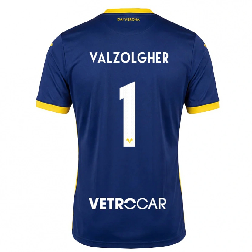 Danxen Uomo Maglia Chiara Valzolgher #1 Blu Reale Giallo Bianco Kit Gara Home 2026/27 Maglietta