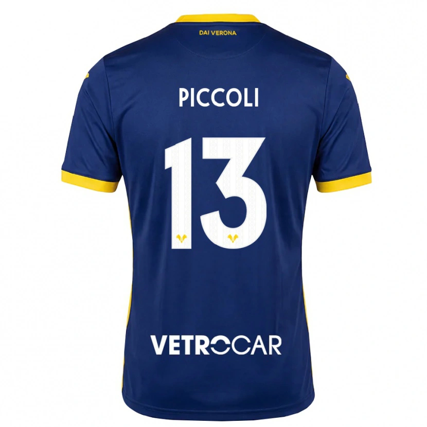 Danxen Uomo Maglia Thomas Piccoli #13 Blu Reale Giallo Bianco Kit Gara Home 2026/27 Maglietta