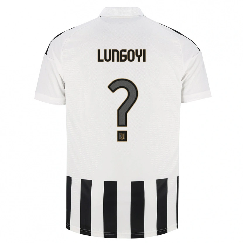 Danxen Uomo Maglia Christopher Lungoyi #0 Nero Bianco Marrone Kit Gara Home 2026/27 Maglietta