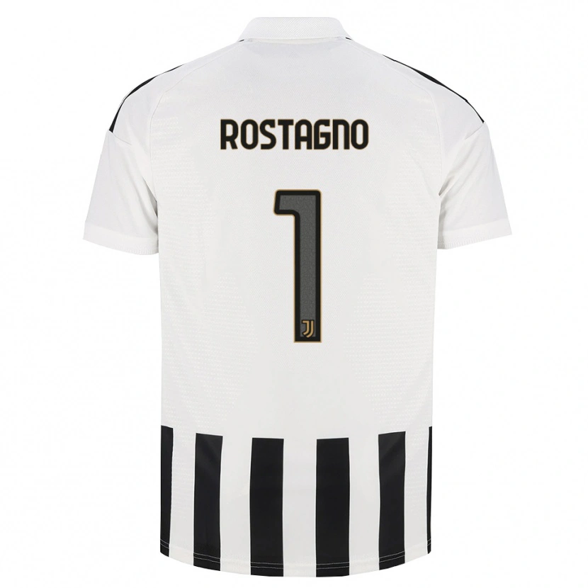 Danxen Uomo Maglia Alberto Rostagno #1 Nero Bianco Marrone Kit Gara Home 2026/27 Maglietta