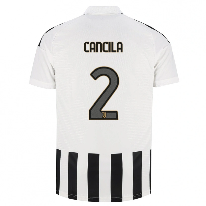 Danxen Uomo Maglia Lorenzo Cancila #2 Nero Bianco Marrone Kit Gara Home 2026/27 Maglietta
