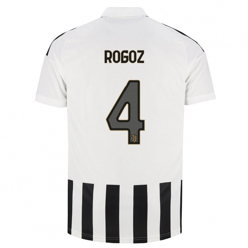 Danxen Uomo Maglia Nicolas Rogoz #4 Nero Bianco Marrone Kit Gara Home 2026/27 Maglietta
