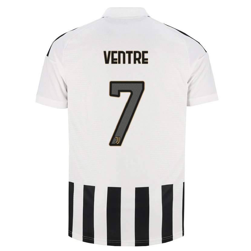Danxen Uomo Maglia Alessandro Ventre #7 Nero Bianco Marrone Kit Gara Home 2026/27 Maglietta