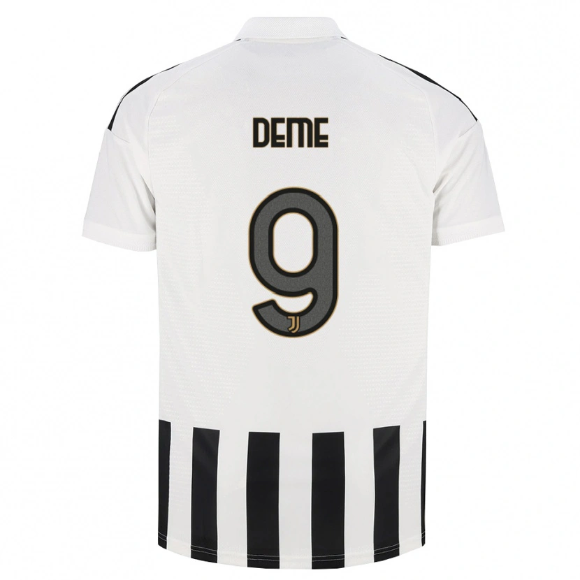 Danxen Uomo Maglia Serigne Deme #9 Nero Bianco Marrone Kit Gara Home 2026/27 Maglietta
