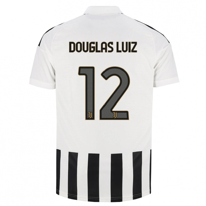 Danxen Uomo Maglia Douglas Luiz #12 Nero Bianco Marrone Kit Gara Home 2026/27 Maglietta