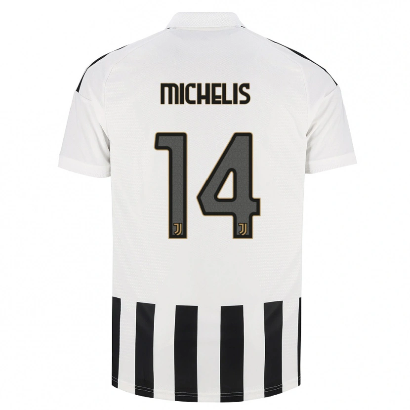 Danxen Uomo Maglia Mattia Michelis #14 Nero Bianco Marrone Kit Gara Home 2026/27 Maglietta