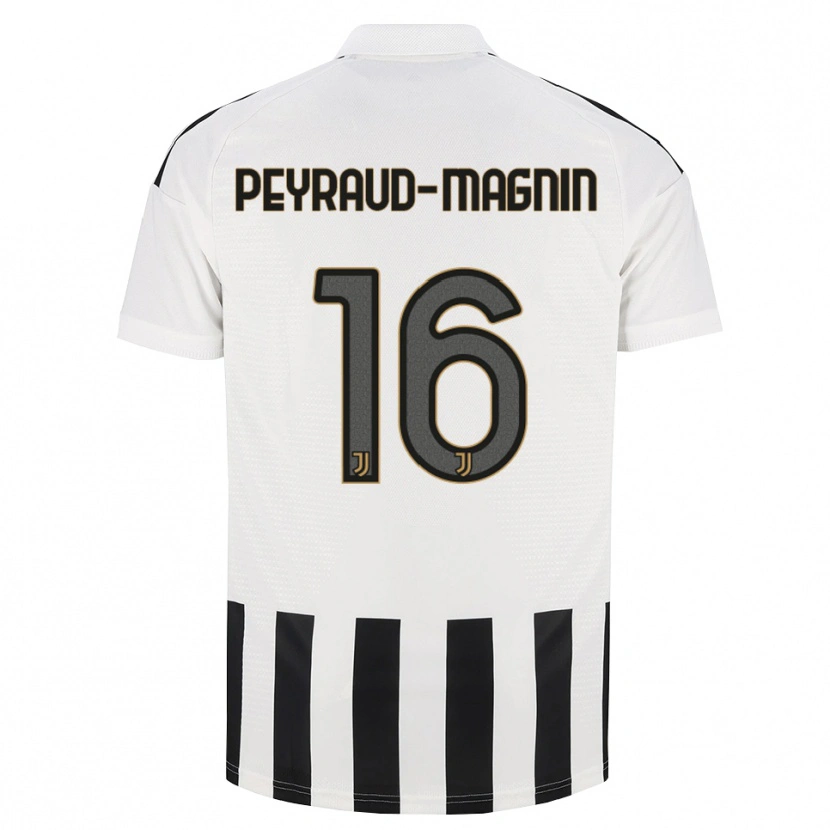 Danxen Uomo Maglia Pauline Peyraud-Magnin #16 Nero Bianco Marrone Kit Gara Home 2026/27 Maglietta