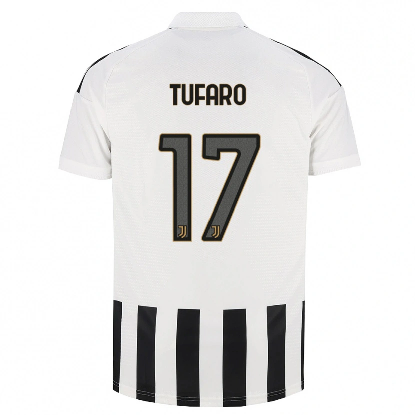 Danxen Uomo Maglia Gabriele Tufaro #17 Nero Bianco Marrone Kit Gara Home 2026/27 Maglietta