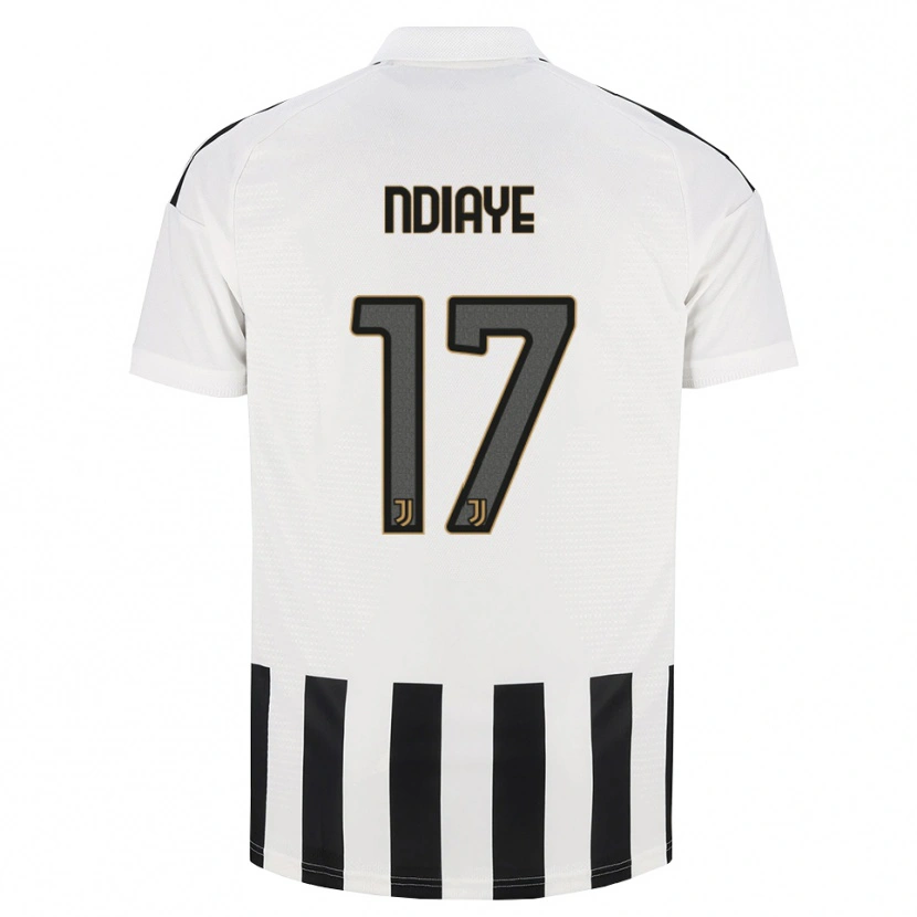 Danxen Uomo Maglia Modou Ndiaye #17 Nero Bianco Marrone Kit Gara Home 2026/27 Maglietta