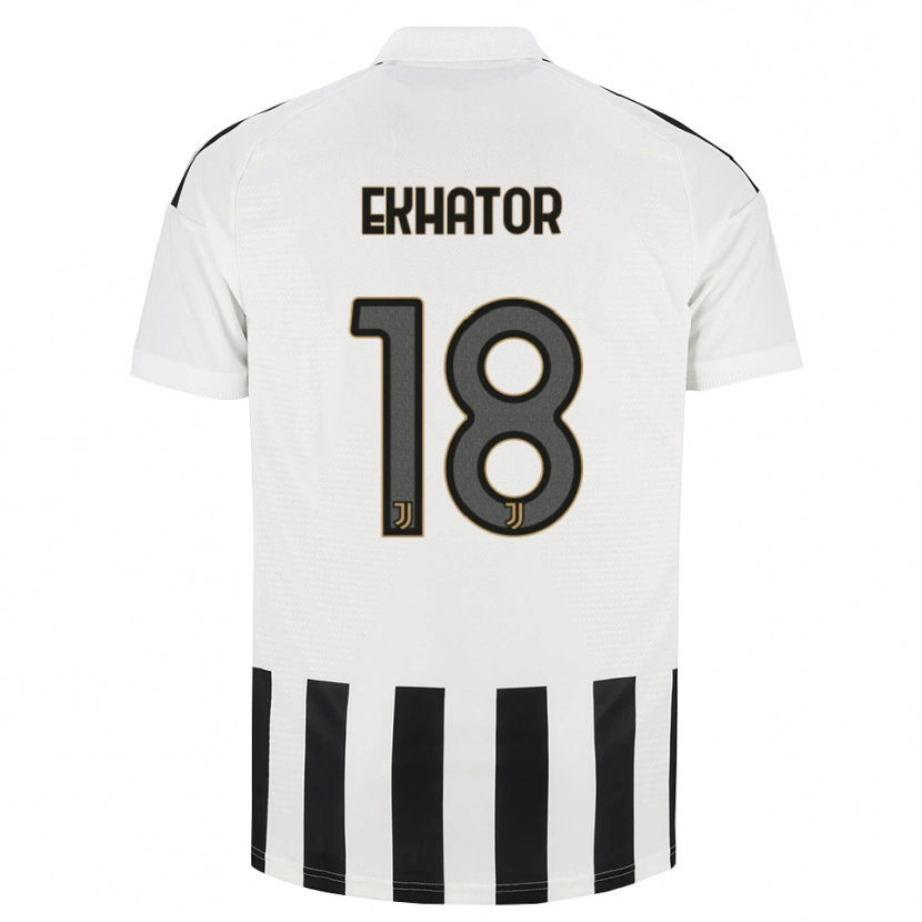 Danxen Uomo Maglia Jeff Ekhator #18 Nero Bianco Marrone Kit Gara Home 2026/27 Maglietta