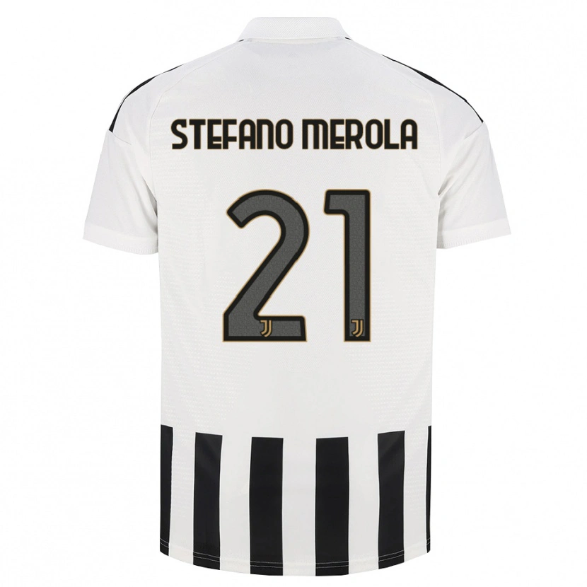 Danxen Uomo Maglia Antonio Stefano Merola #21 Nero Bianco Marrone Kit Gara Home 2026/27 Maglietta
