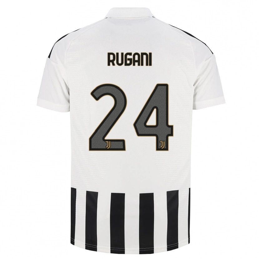 Danxen Uomo Maglia Daniele Rugani #24 Nero Bianco Marrone Kit Gara Home 2026/27 Maglietta
