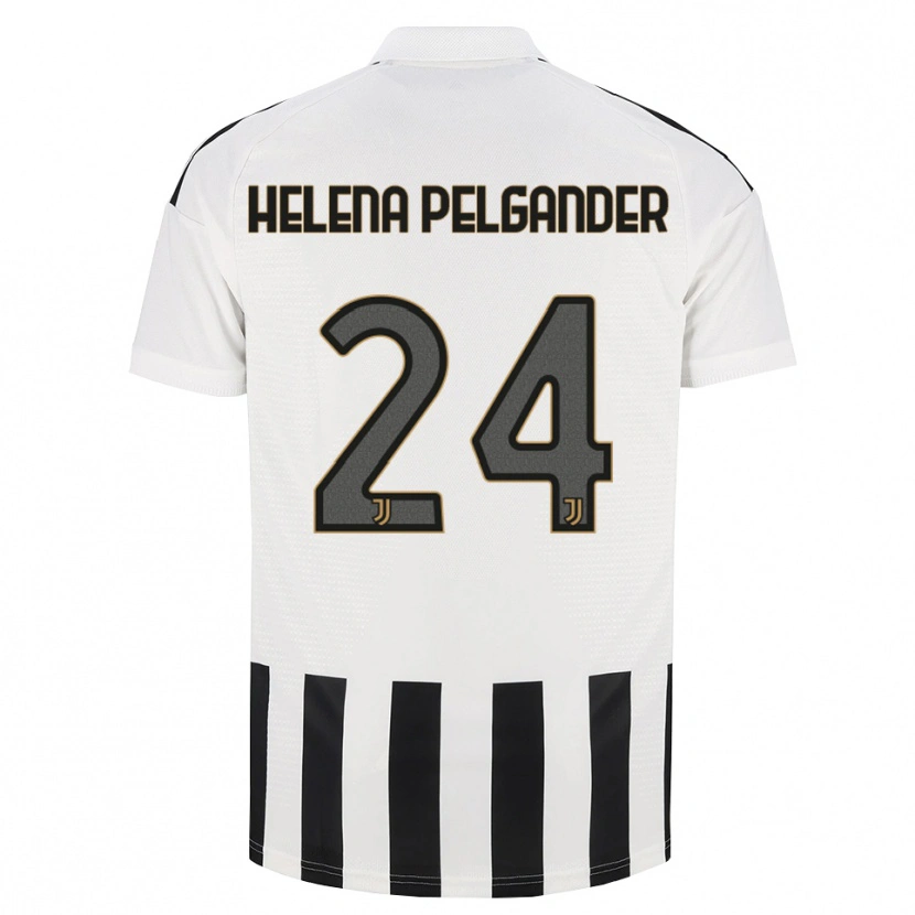 Danxen Uomo Maglia Elsa Helena Pelgander #24 Nero Bianco Marrone Kit Gara Home 2026/27 Maglietta