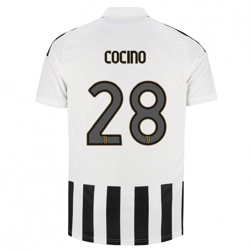 Danxen Uomo Maglia Martina Cocino #28 Nero Bianco Marrone Kit Gara Home 2026/27 Maglietta
