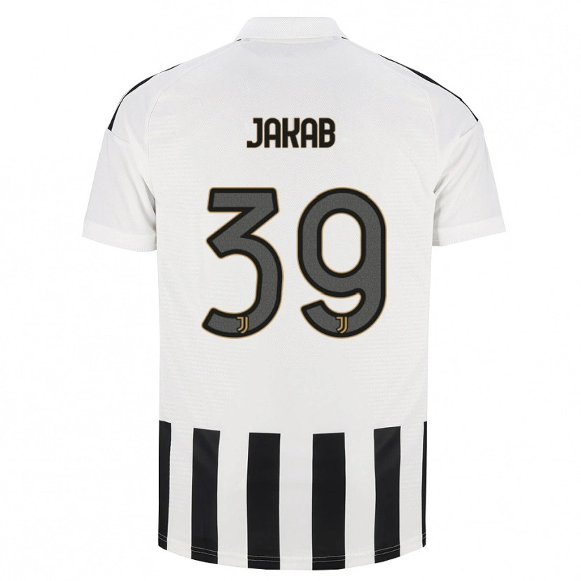 Danxen Uomo Maglia Mátyás Jakab #39 Nero Bianco Marrone Kit Gara Home 2026/27 Maglietta