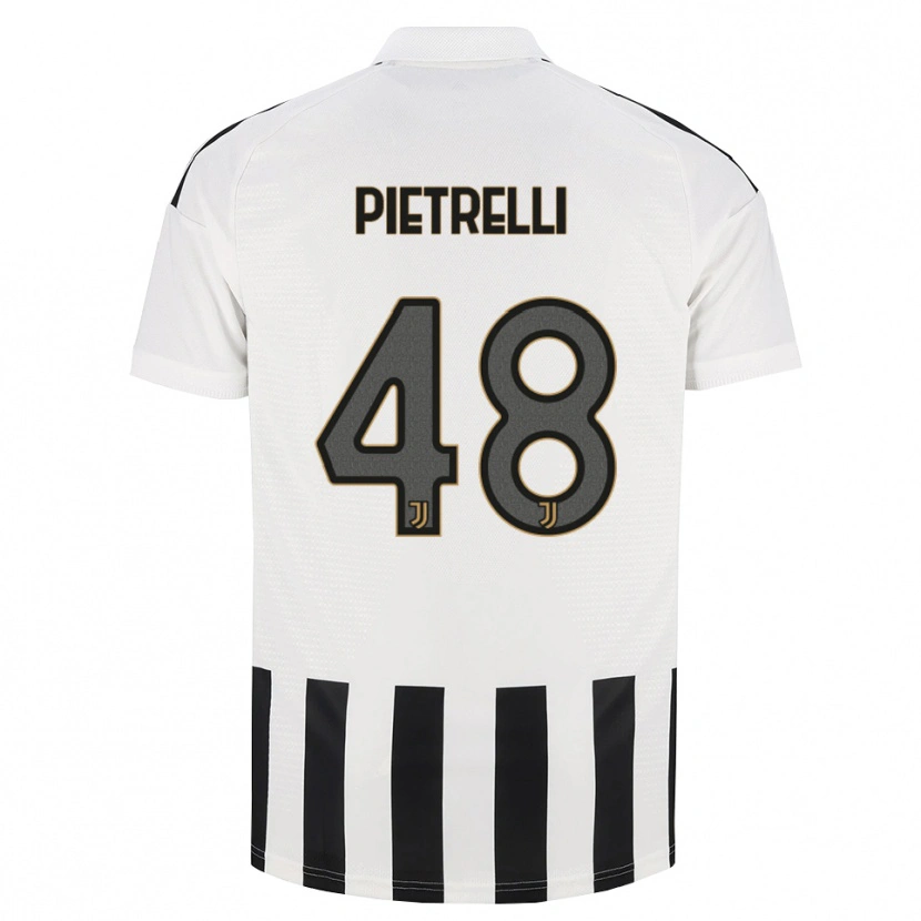 Danxen Uomo Maglia Alessandro Pietrelli #48 Nero Bianco Marrone Kit Gara Home 2026/27 Maglietta