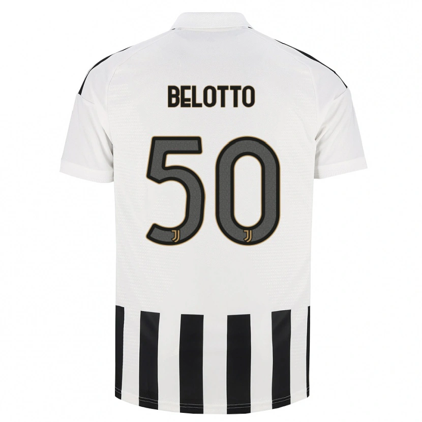 Danxen Uomo Maglia Soledad Belotto #50 Nero Bianco Marrone Kit Gara Home 2026/27 Maglietta