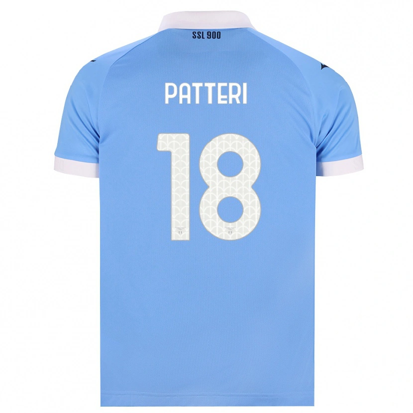 Danxen Uomo Maglia Yari Patteri #18 Azzurro Nero Bianco Kit Gara Home 2026/27 Maglietta
