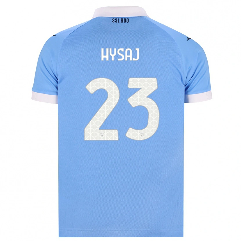 Danxen Uomo Maglia Elseid Hysaj #23 Azzurro Nero Bianco Kit Gara Home 2026/27 Maglietta