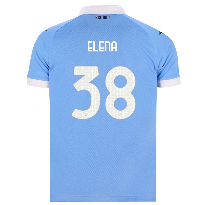 Danxen Uomo Maglia Michele Elena #38 Azzurro Nero Bianco Kit Gara Home 2026/27 Maglietta