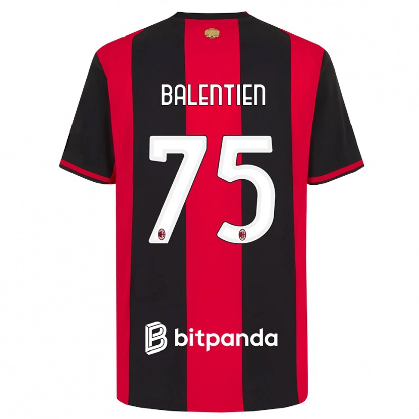 Danxen Uomo Maglia Cheveyo Balentien #75 Rosso Nero Bianco Kit Gara Home 2026/27 Maglietta
